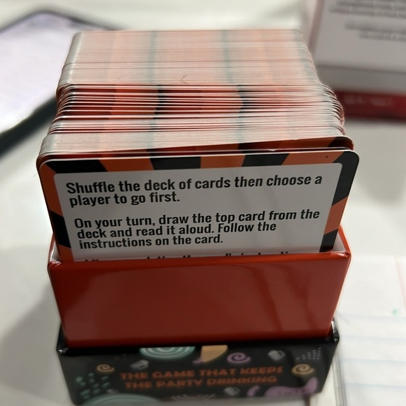 NEW Drinking Card Game - Picture 3 of 5